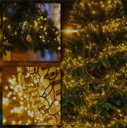 Luces Navideñas Solares LED  con panel solar– Ilumina tu Navidad sin gastar más energía