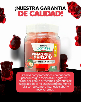 GOMITAS DE VINAGRE DE MANZANA